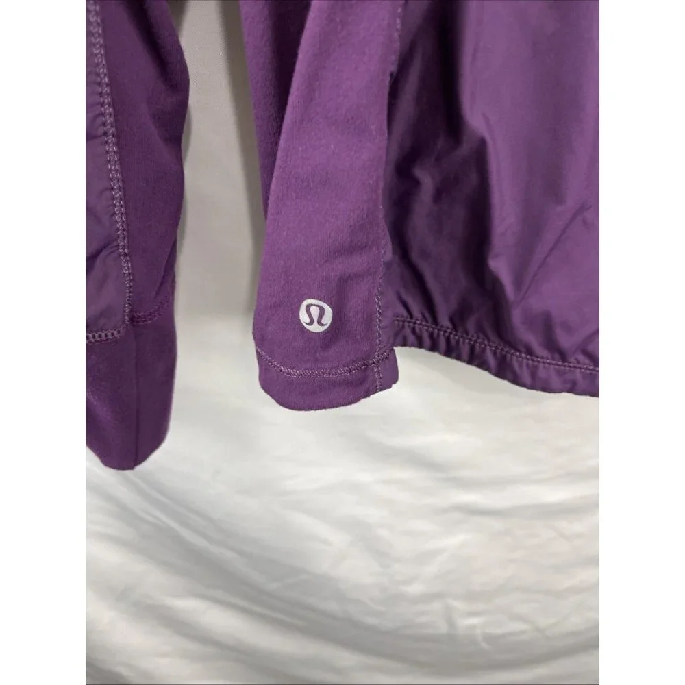 Lululemon Rush Hour Jacket in Purple Women's Size 6 - Picture 7 of 9